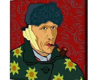 340x270 Van Gogh Vector Etsy