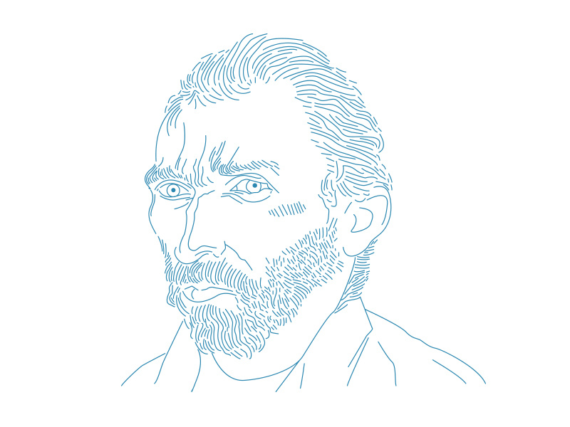 800x600 Vector Van Gogh