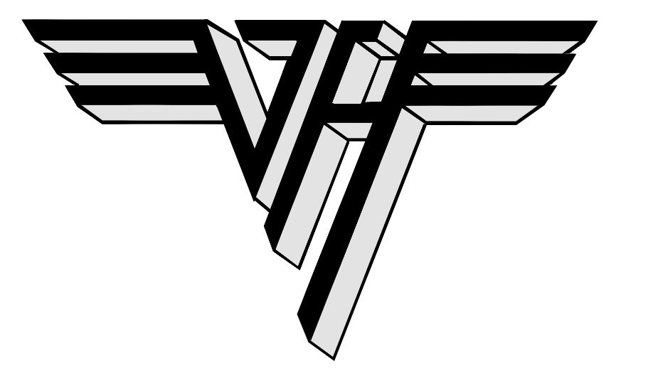 918x529 Color Van Halen Logo Paintings In Van Halen, Rock Band