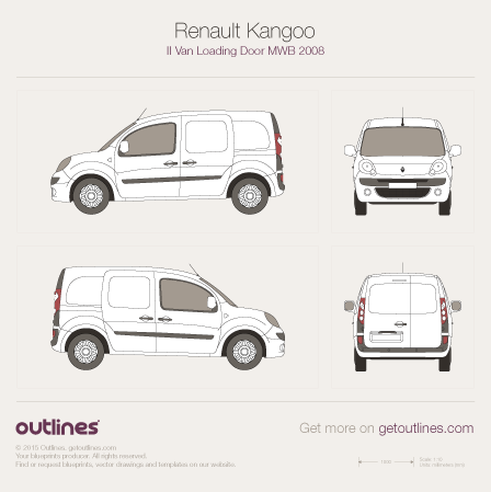 Renault Kangoo Van Loading Door Mwb Van Drawings 448x449 Renault Kangoo Van Loading Door Mwb Van Drawings