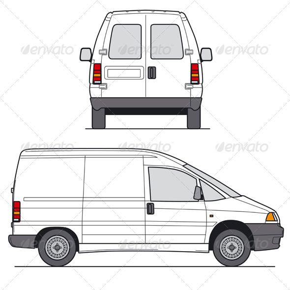 Delivery Mini Van Template 590x590 Delivery Mini Van Template