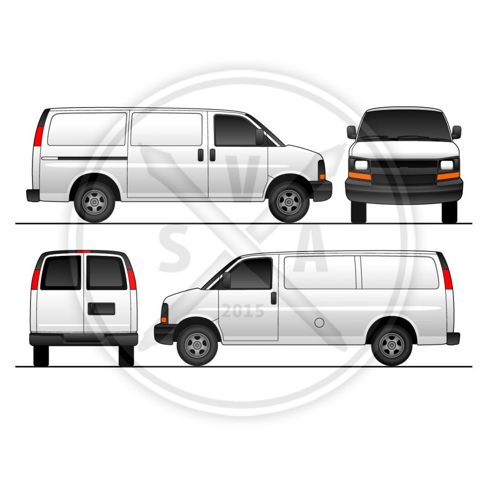 Chev Express Van With Sliding Doors 999x999 Chev Express Van With Sliding Doors
