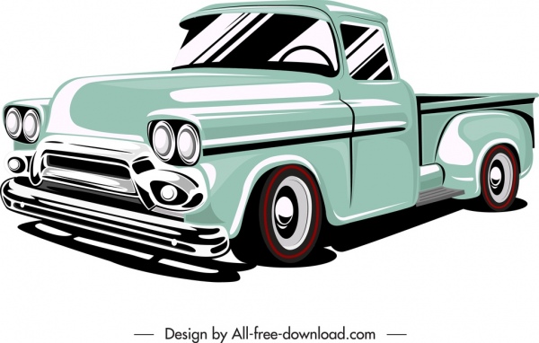 600x382 Private Car Van Template Colored Sketch Free Vector In Adobe