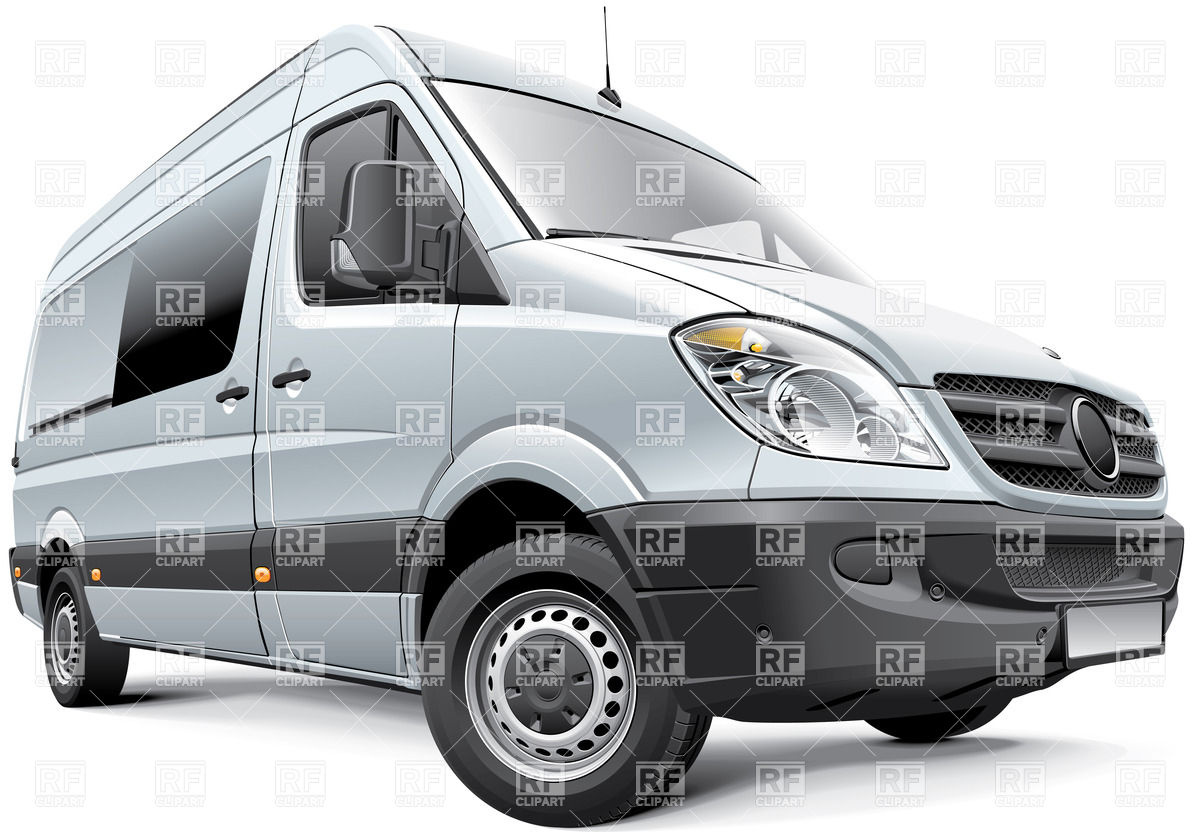 German White Full Size Van Vector Image Of Transportation 1200x839 German White Full Size Van Vector Image Of Transportation