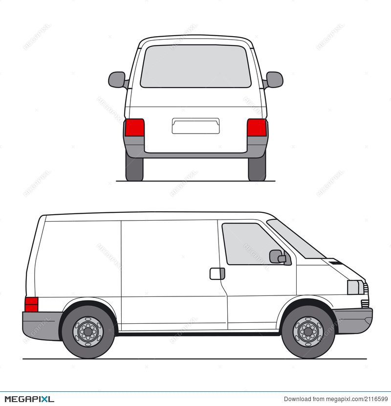 Mini Van Vector Illustration 800x830 Mini Van Vector Illustration