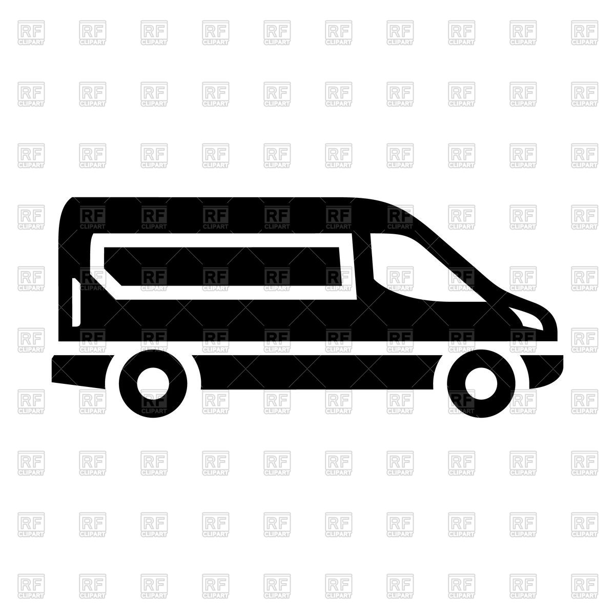 Sprinter Van Black Icon Vector Image Of Transportation 1200x1200 Sprinter Van Black Icon Vector Image Of Transportation