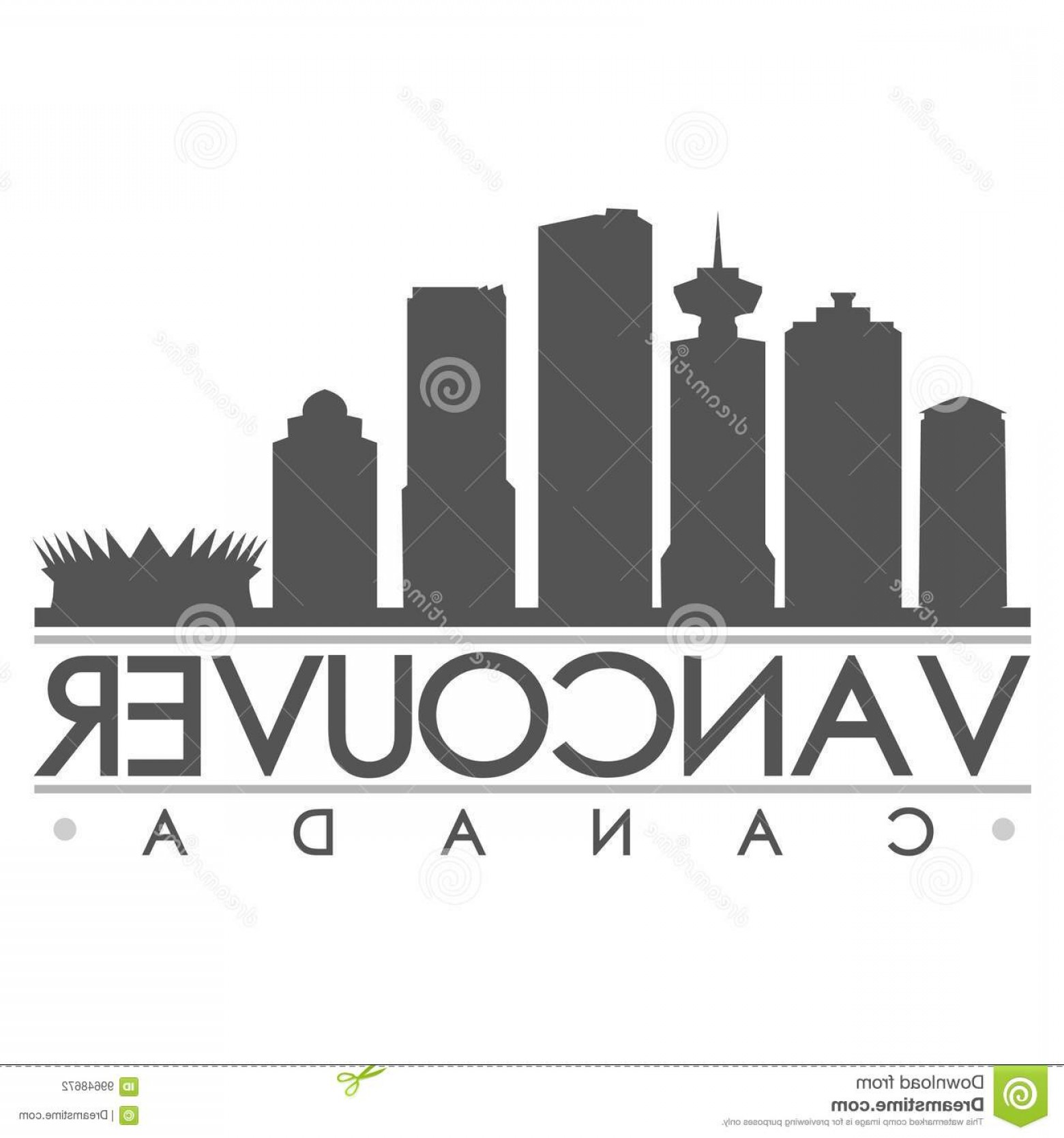 Stock Illustration Vancouver Skyline Silhouette Design City Vector 1560x1668 Stock Illustration Vancouver Skyline Silhouette Design City Vector