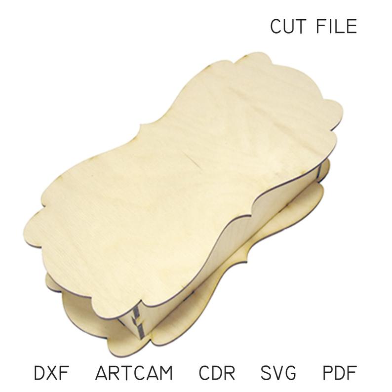 794x794 Dxf For Laser Box Vanilla Vector Projects For Cnc Etsy