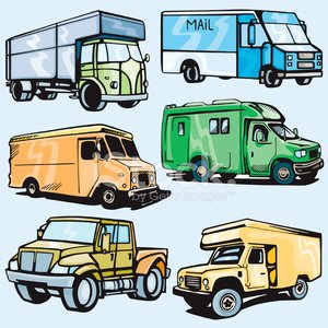 300x300 Truck Illustrations Vii Vans