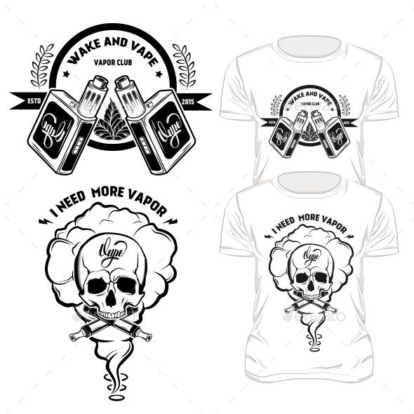 590x590 Vape T Shirt Designs Set Vape Design, Vape Logo, Vape