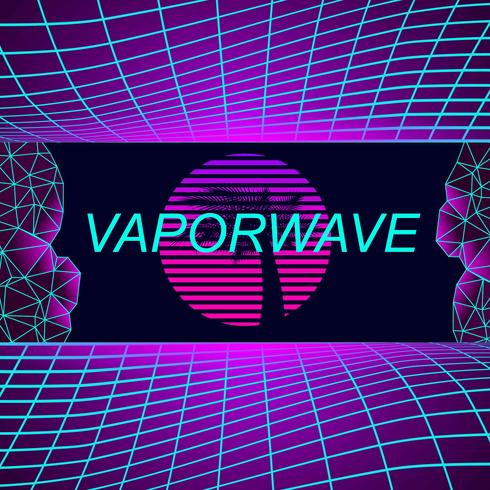 Vaporwave Background 490x490 Vaporwave Background