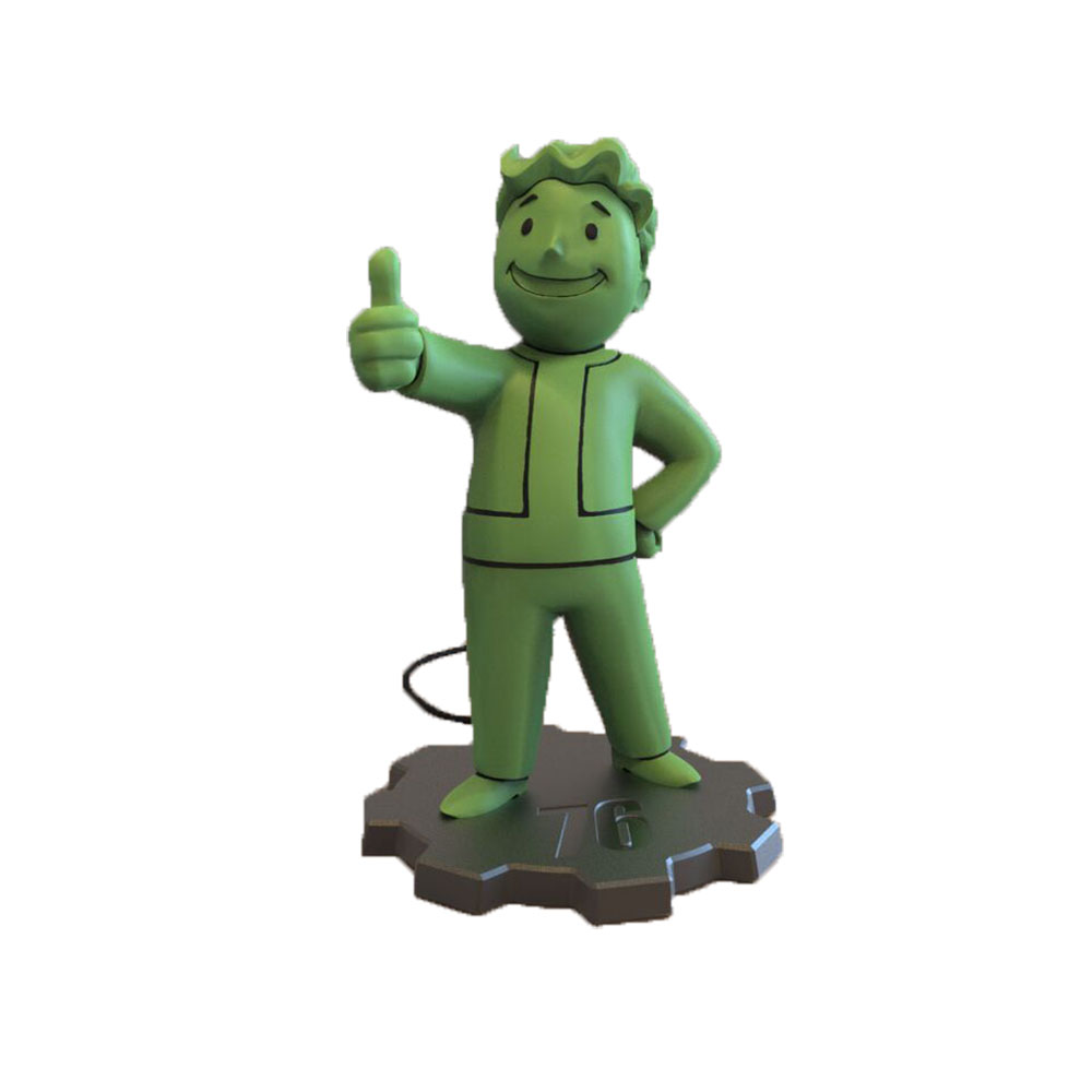 1000x1000 Fallout Vault Boy Led Lamp