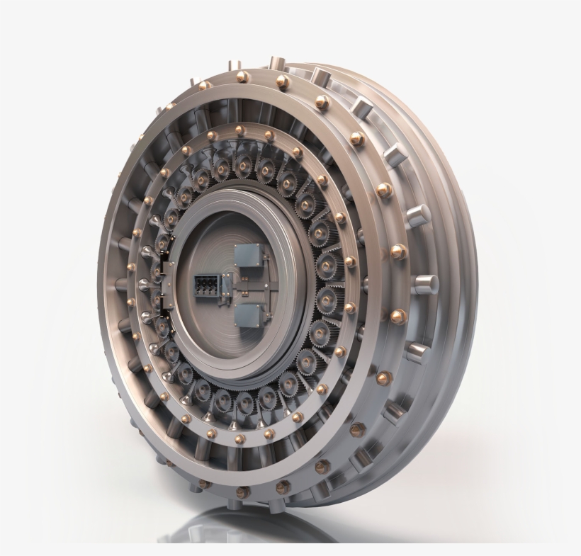 820x785 Vault Door Transparent Background