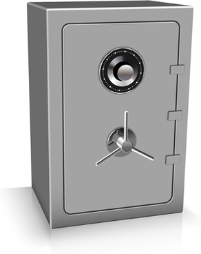 292x368 Safe Vault Free Vector Download