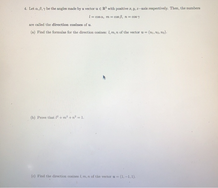 700x606 Solved Let A, Be The Angles Made