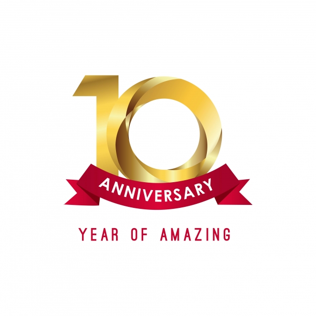 640x640 Year Anniversary Year Of Amazing Vector Template Design