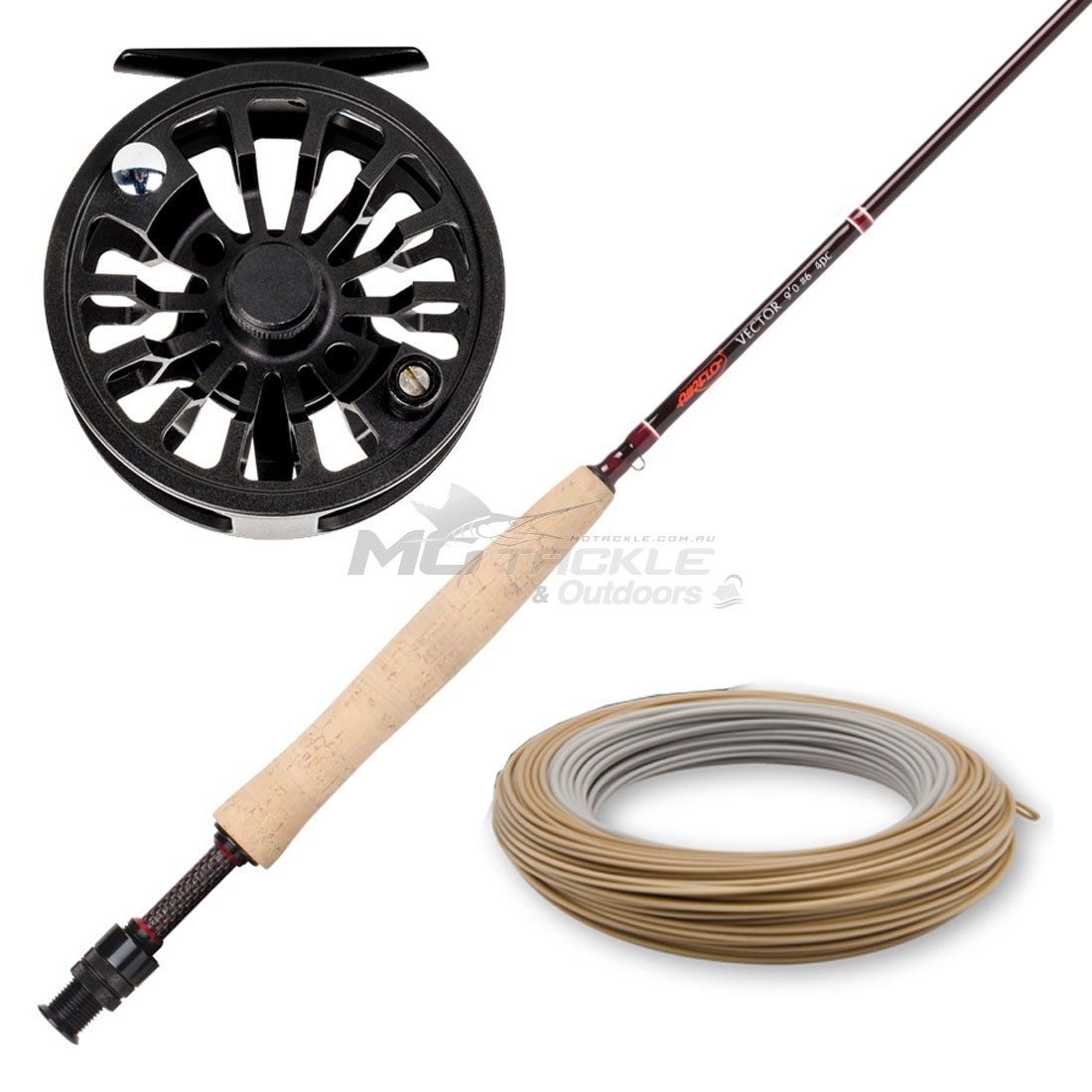 1100x1100 Airflo Vector Fly Lab Ultra Fly Combo Motackle