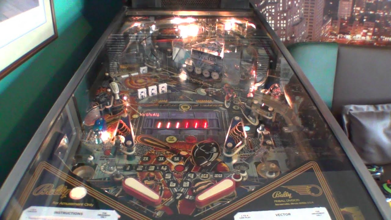 1280x720 Bally Vector Pinball Machine