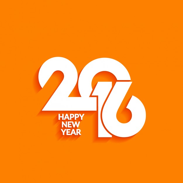 626x626 Greeting Of With Orange Background Vector Free Download