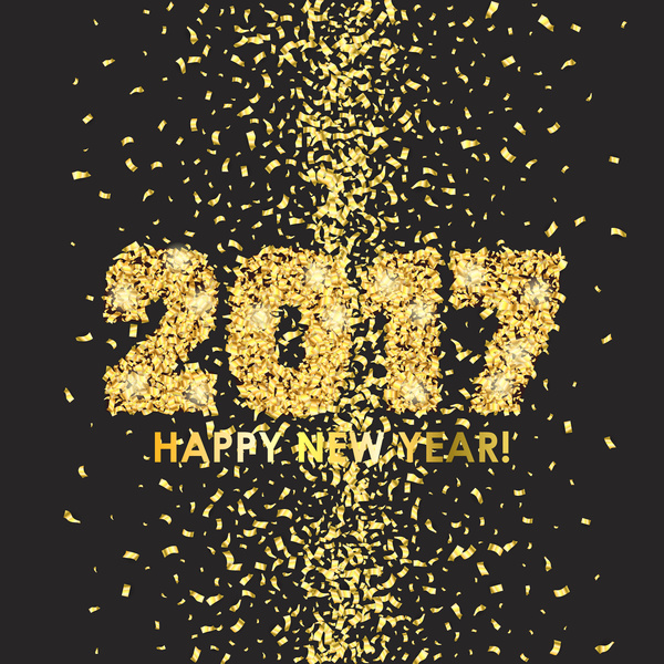 600x600 Abstract Background With New Year Vector Free Download