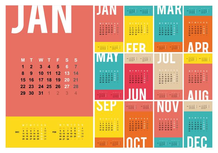 700x490 Calendar Free Vector Art