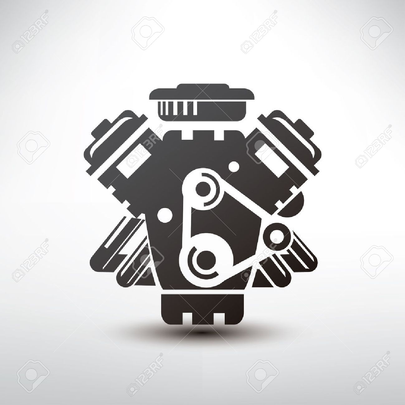 1300x1300 Engine Icon Vector