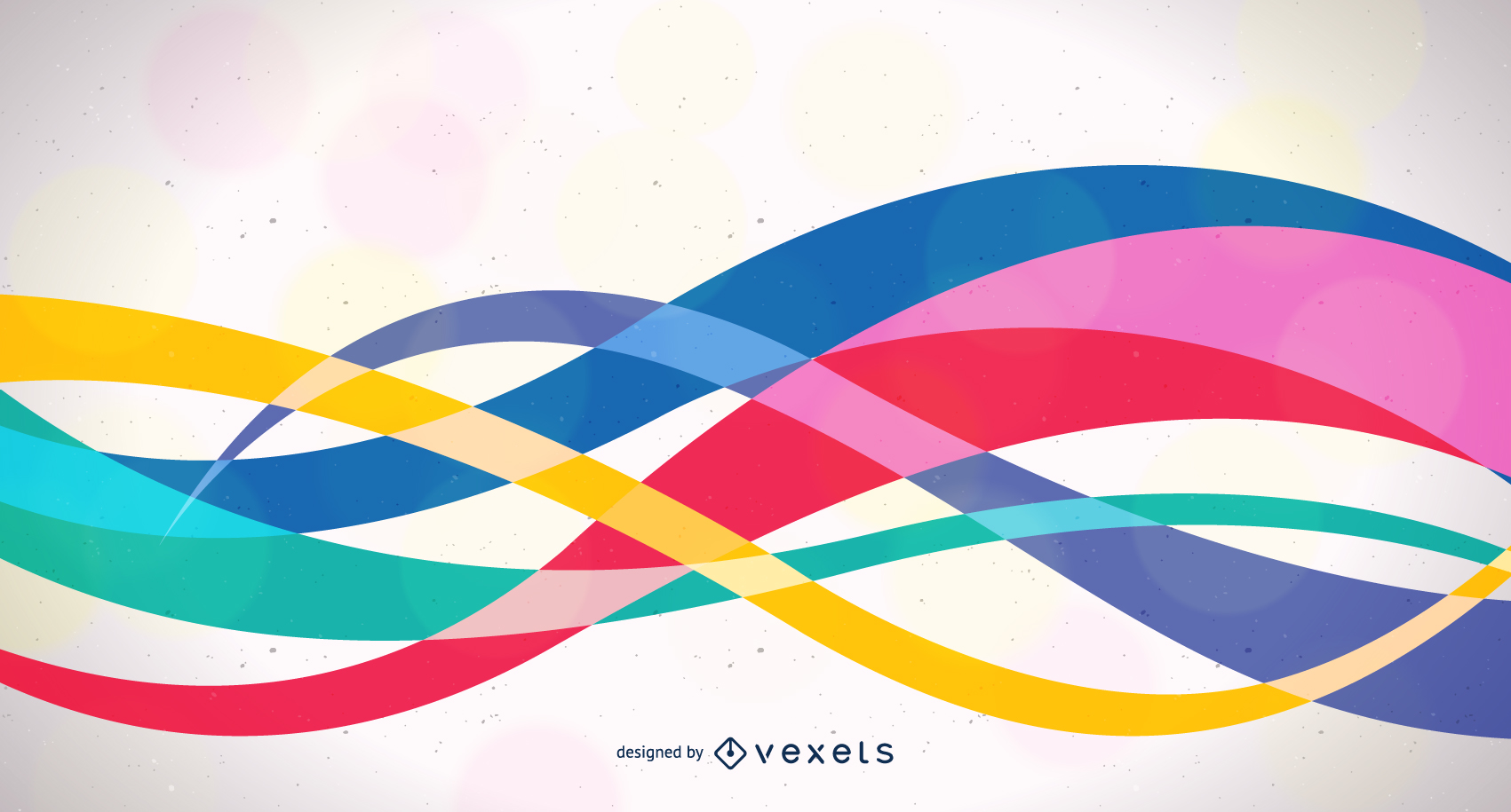 1701x915 Abstract Wavy Design Colorful Background Vector