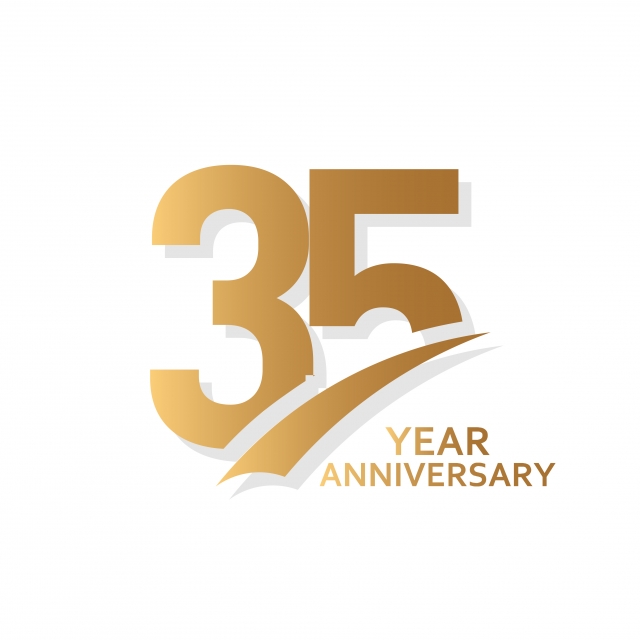 640x640 Year Anniversary Vector Template Design Illustration