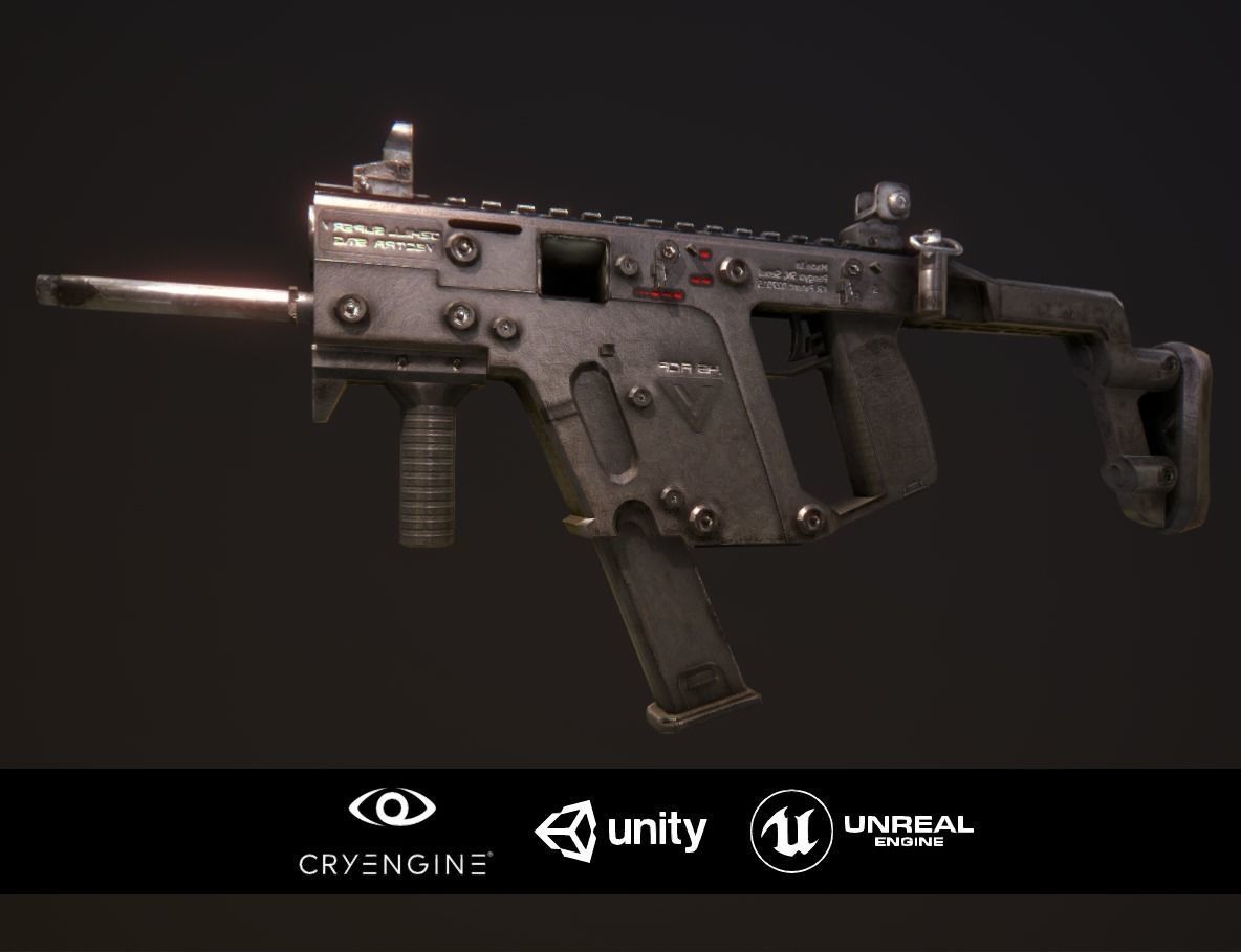Kriss Vector Model Game Ready Cgtrader 1184x909 Kriss Vector Model Game Ready Cgtrader