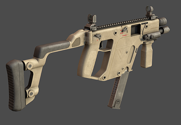 Kriss Vector Real Time Model On Behance 600x414 Kriss Vector Real Time Model On Behance