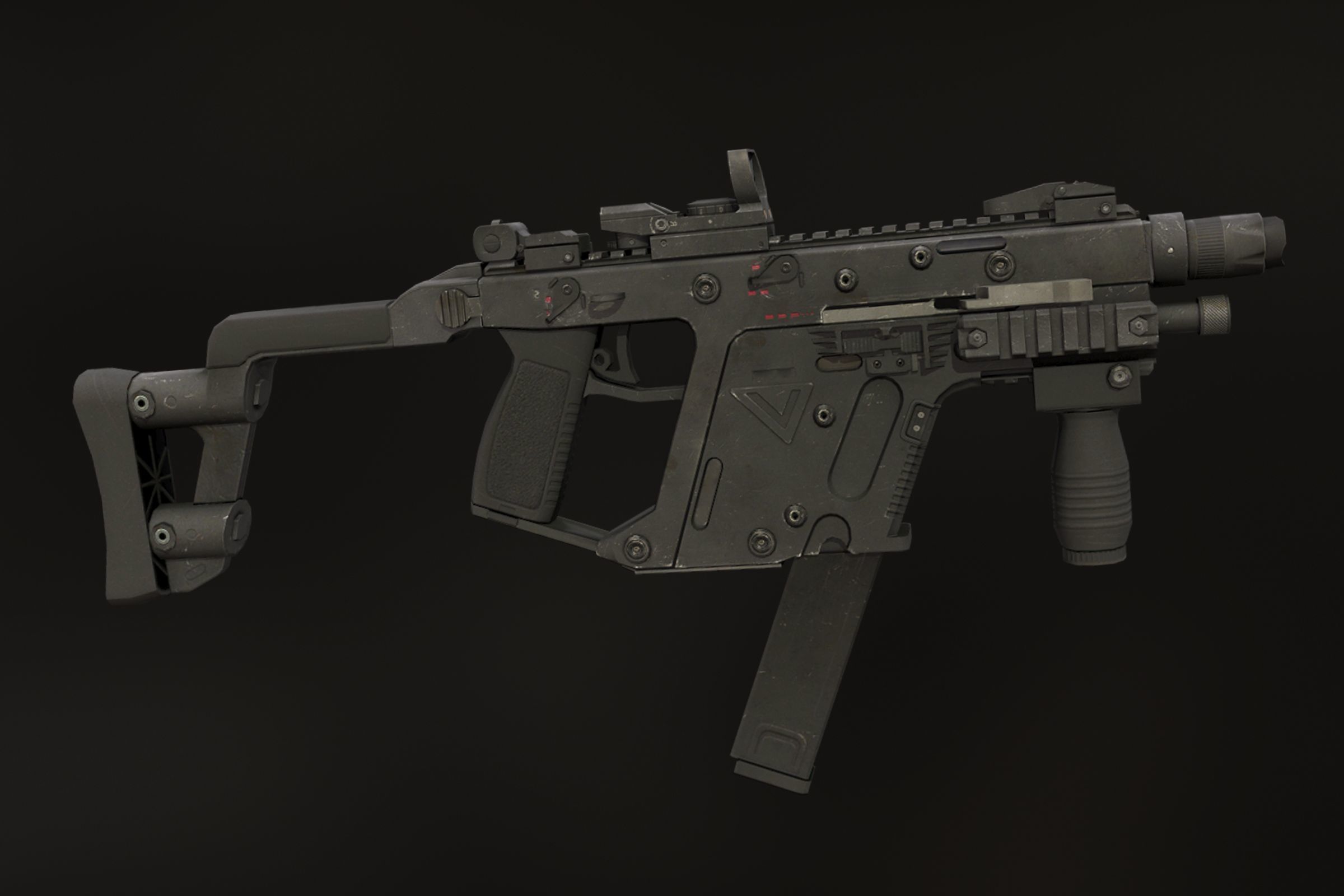 Model Vr Ar Ready Kriss Vector Cgtrader 2400x1600 Model Vr Ar Ready Kriss Vector Cgtrader