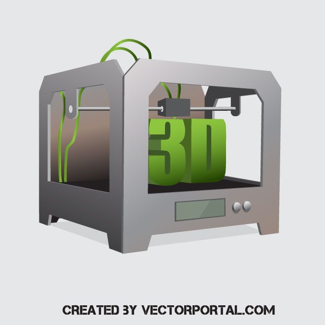 Vector 3d Printer