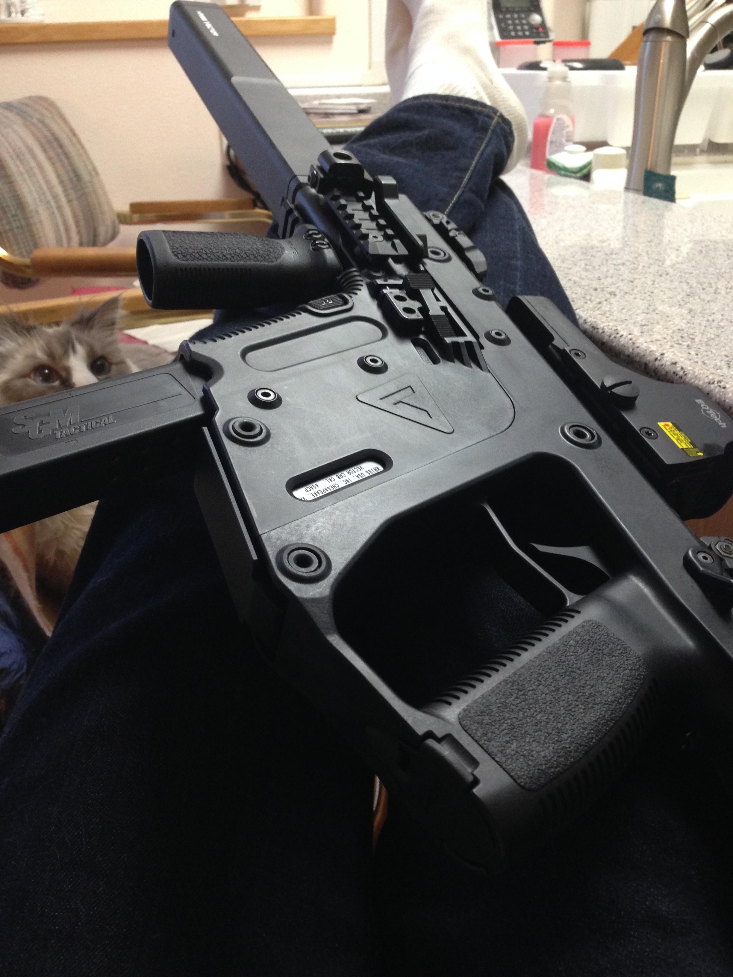 2448x3264 Kriss Vector Shooting, Acp% Being Told How Shitty Of A Gun