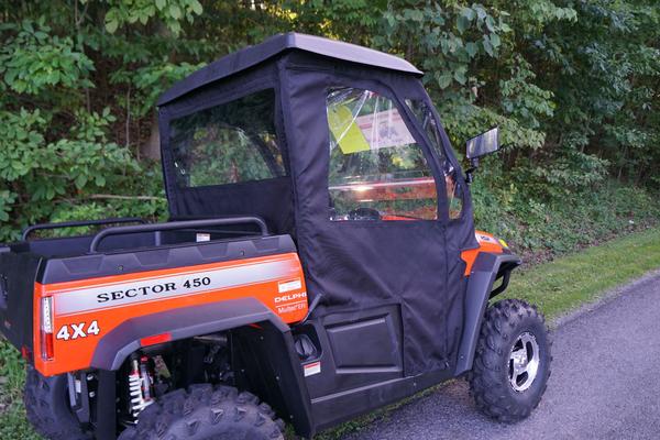 600x400 Home Depot Vector Hisun Vector Full Utv Cab Enclosure Side X