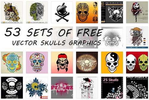 500x335 Skulls Clip Art Free Vectors For Punk Designs