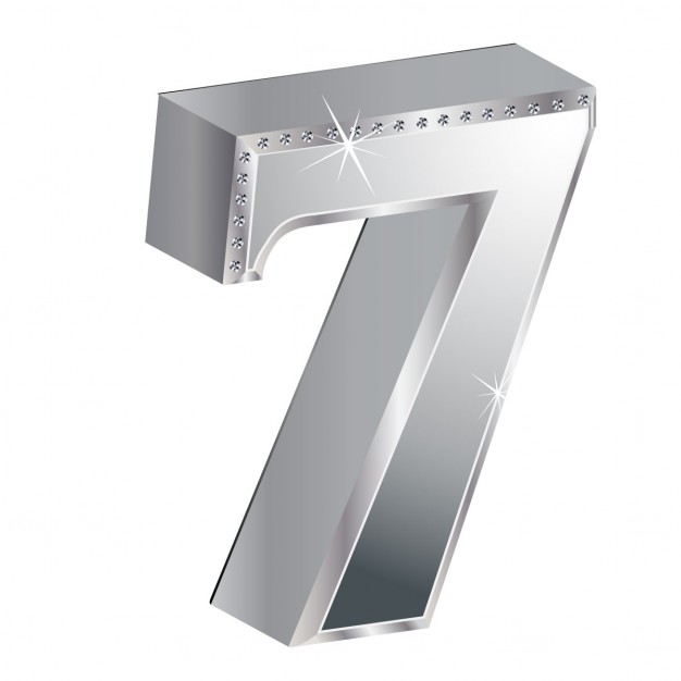 Number Metallic Vector Free Download 626x626 Number Metallic Vector Free Download