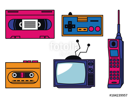 500x380 Technology Devices Vector Illustration Graphic Design Stock