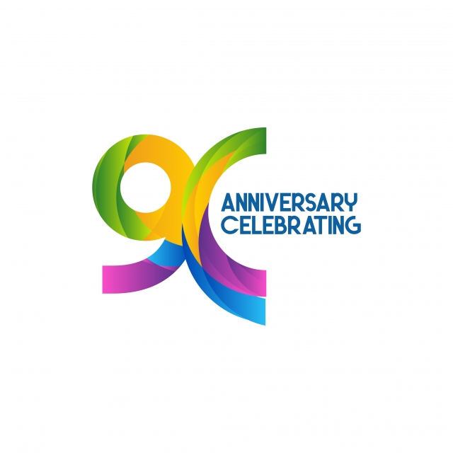 640x640 Years Anniversary Celebrating Vector Template Design