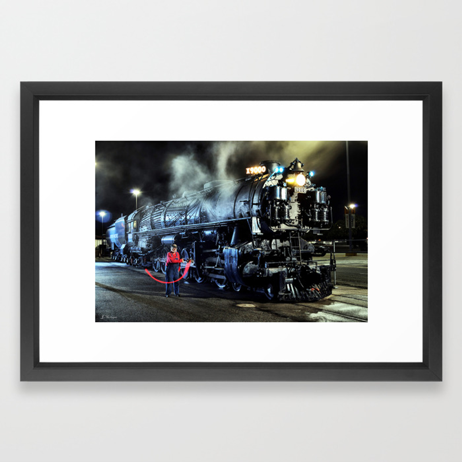 1500x1500 Signaling With Lantern Lantern Up Up Union Pacific Steam