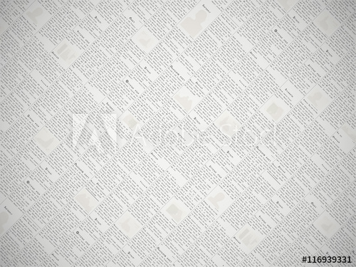 500x375 Vector Newspaper With Non Existent Language Background