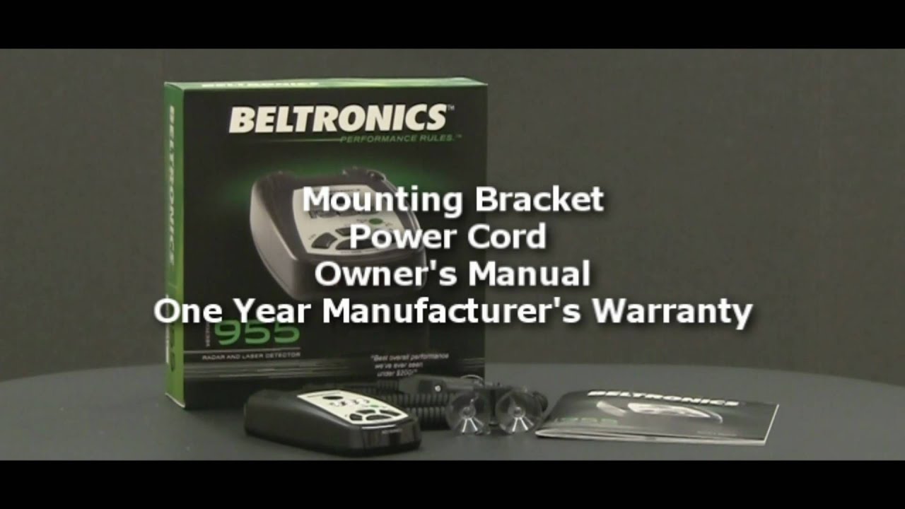 1280x720 Beltronics Vector Radar Detector Quick Summary