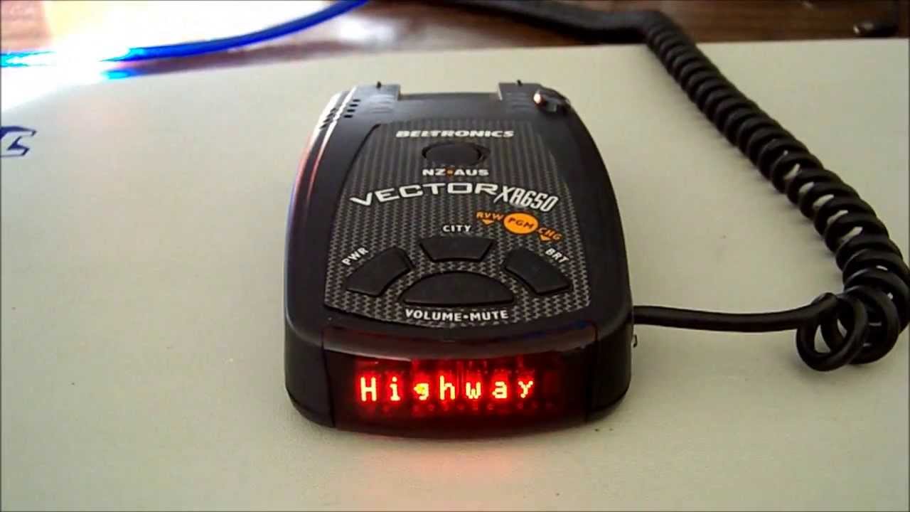 1280x720 Beltronics Vector Radar Detector Repair