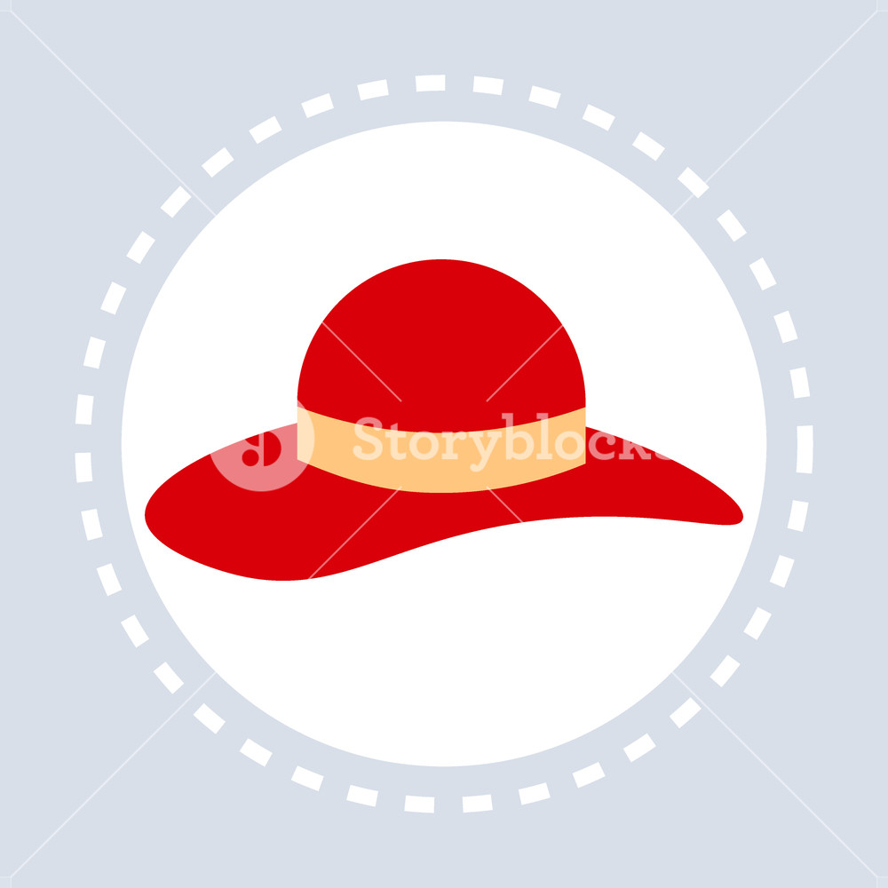 1000x1000 Women Red Elegant Hat Shopping Icon Fashion Accessories Shop Logo