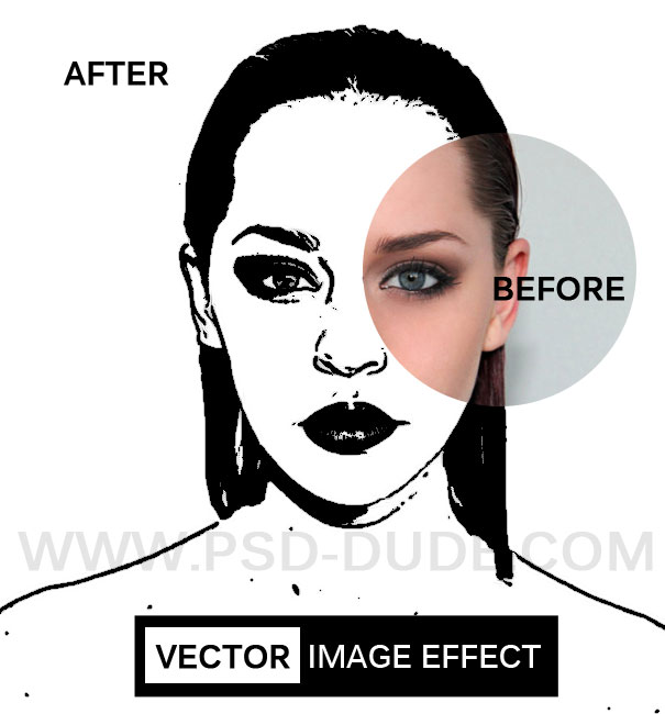 605x650 Image To Vector In Photoshop