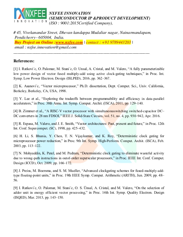 638x826 Vector Processing Aware Advanced Clock Gating Techniques For Low
