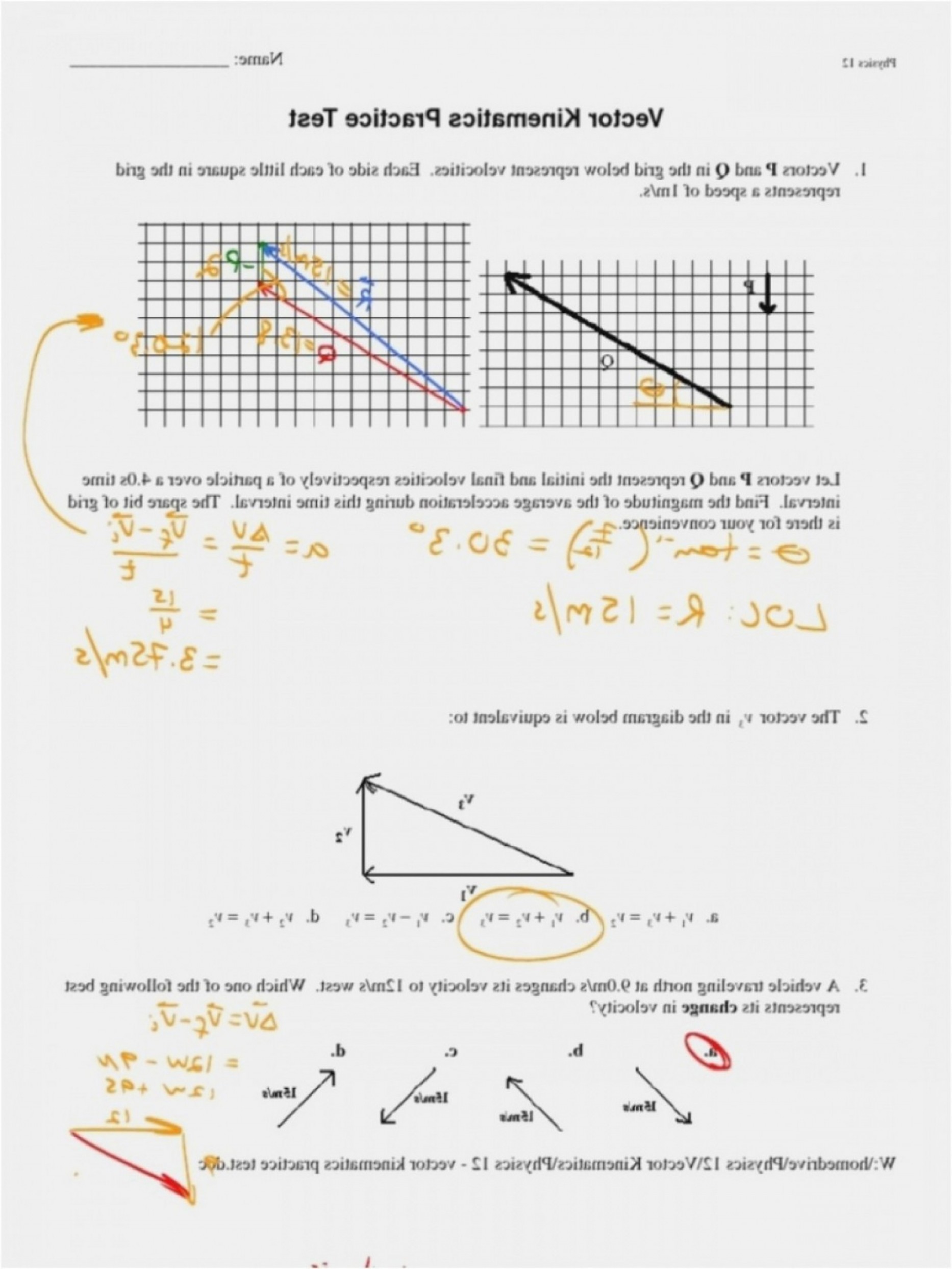 physics-vector-addition-worksheet-answer-key