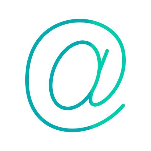 490x490 Vector Email Address Icon