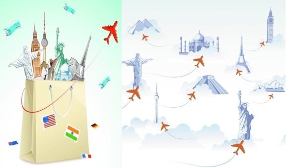 576x340 Travel Agency Logo Design Free Vector Download