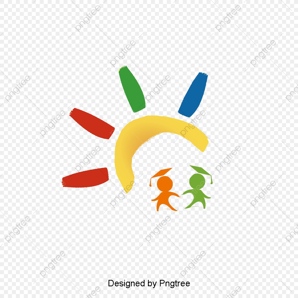 1200x1200 Vector Education Agency, Logo, Education, Png Material Png
