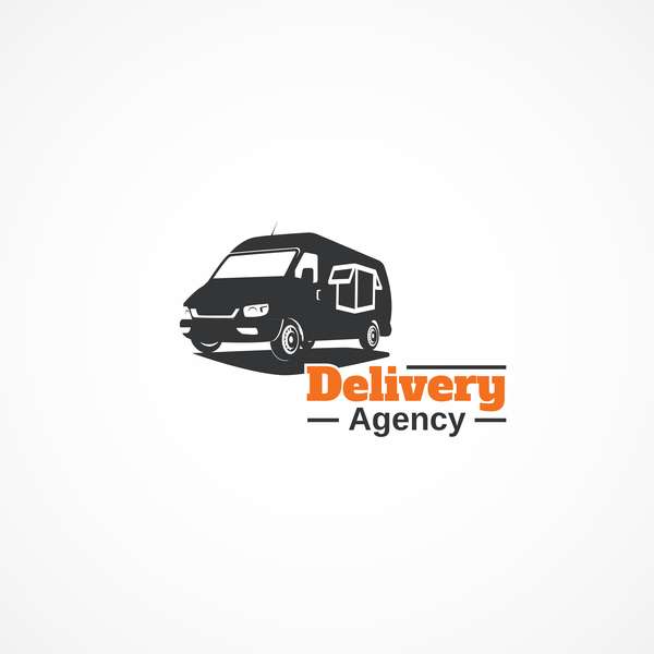 600x600 Delivery Agency Logo Design Vector Free Download